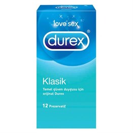 Durex Klasik 12'Li Prezervatif
