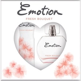 Emotion Kadın Parfüm seti 50ml Edt + 150ml Deodorant Fresh Bouguet